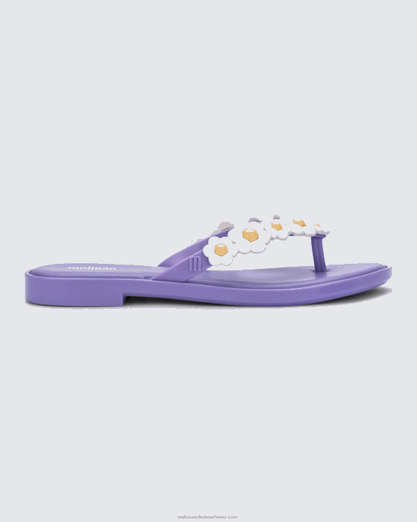 lila/weiß Melissa Flip-Flop-Frühling 4L8R2385