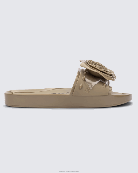 Beige Melissa Beach Slide Spike Undercover 4L8R2334