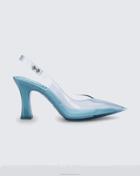 Blau Melissa Slingback-Heel Larroude 4L8R2230