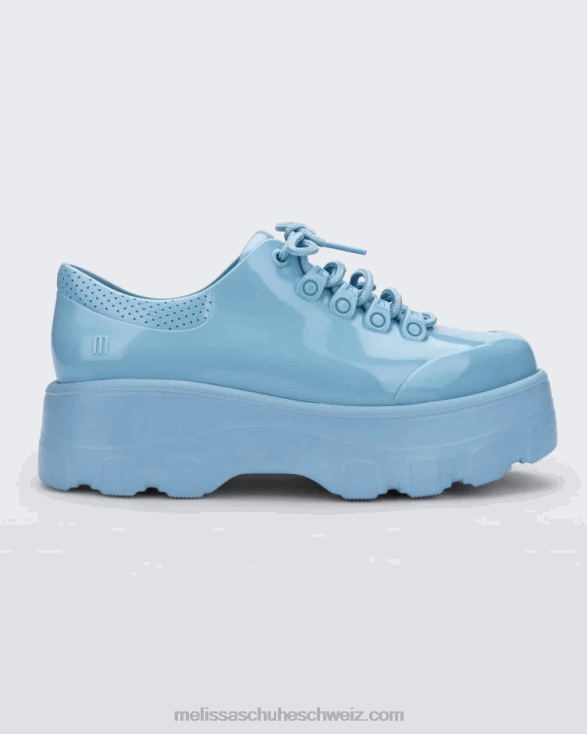 Blau Melissa Kick-Off-Sneaker mit Plateausohle 4L8R2350