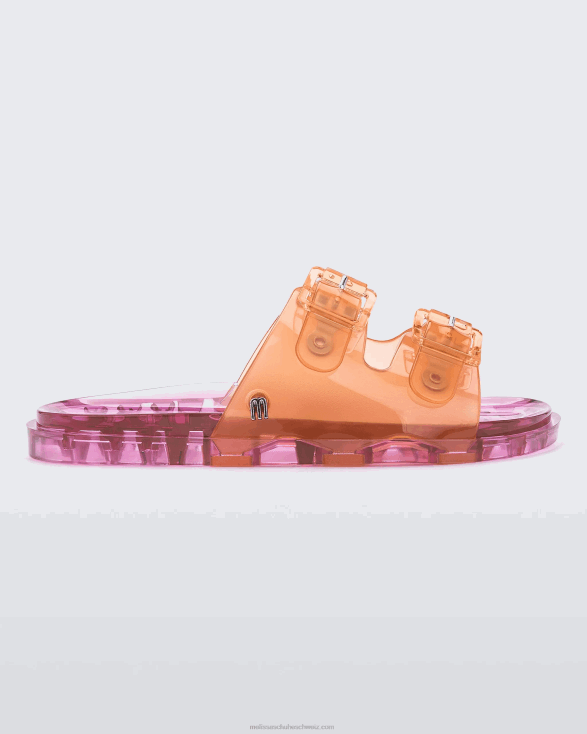 orange/rosa Sandale Mini Melissa breit - Kinder 4L8R2675