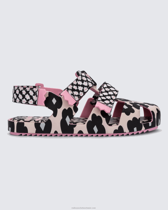 Pink Schwarz Mini Melissa Yoyo Fabula - Kinder 4L8R2708