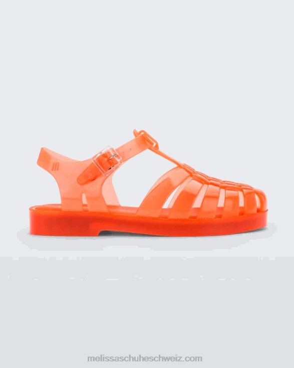 orange Mini-Melissa-Besitzsandale - Kinder 4L8R2651