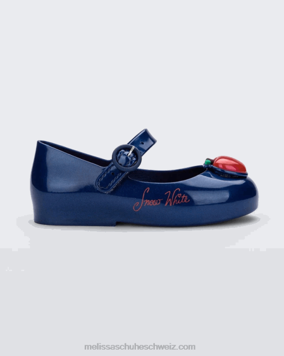 metallicblau/rot Mini Melissa Sweet Love Disney Princess Flat - Baby 4L8R2461